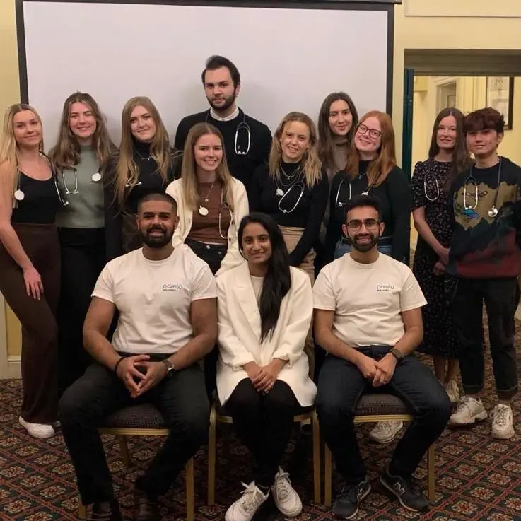 Pareto educators and learners at a masterclass